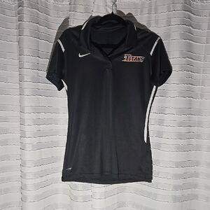 3/$10 Nike Dark Grey Tennessee Titans Dri-FIT Polo